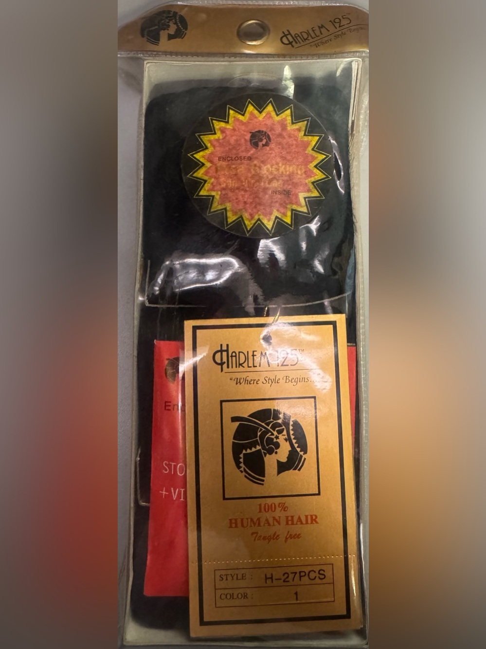 Harlem 125. 100% human hair. 27 piece.